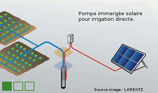 pompe irrigation solaire